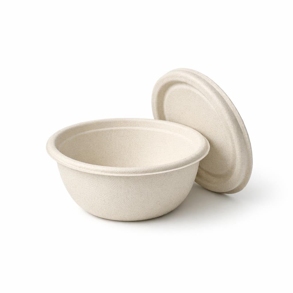 Bagasse Bowl & Lid