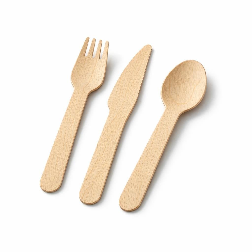 Birch Wood Cutlery